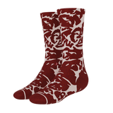 The Tomahawk | Marbled Meat Heel Hammock™ Crew Socks