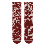 The Tomahawk | Marbled Meat Heel Hammock™ Crew Socks