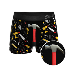 The Tool Belt | Hammer and Tools Ball Hammock® Pouch Trunks Underwear - Shinesty