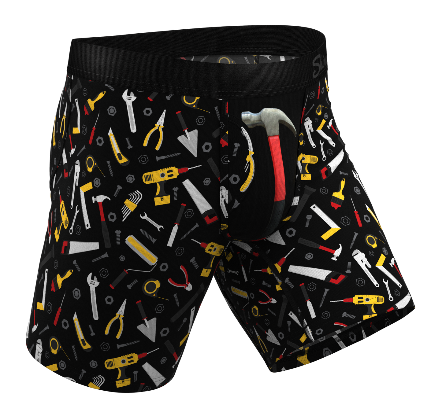 The Tool Belt | Hammer and Tools Ball Hammock® Boxer - Long Leg