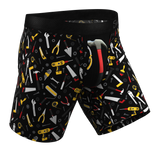 The Tool Belt | Hammer and Tools Ball Hammock® Boxer - Long Leg