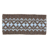 Aztec Pattern Ear Warmer Headband - Madeline Love - Flyclothing LLC