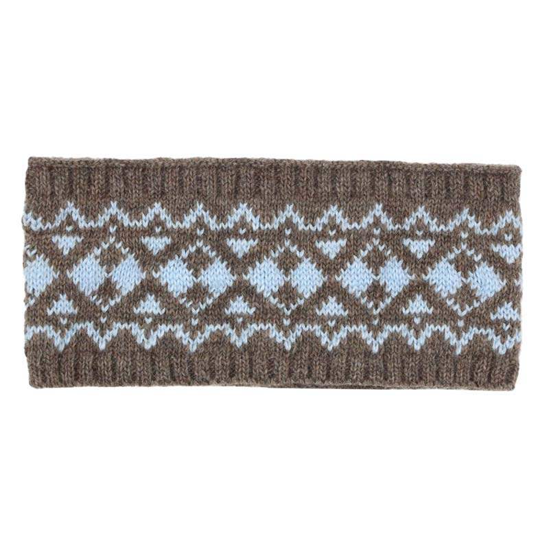 Aztec Pattern Ear Warmer Headband - Madeline Love - Flyclothing LLC
