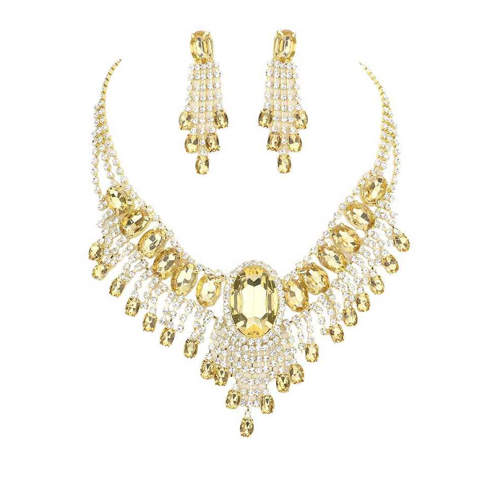 Glass Stone Ephemeral Wings Necklace - Madeline Love - Flyclothing LLC