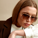 Bella Coffee - Tangle Free Sunglasses - TopFoxx - Flyclothing LLC