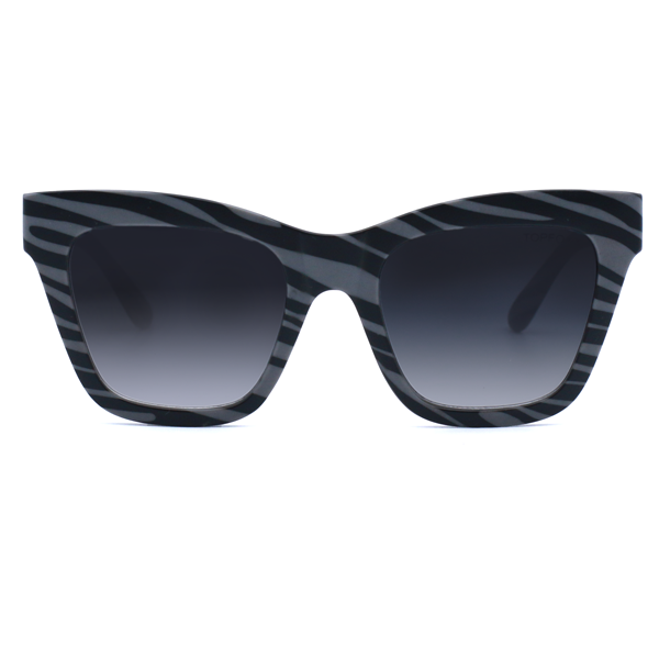 Cosmo - Grey Zebra - TopFoxx - Flyclothing LLC