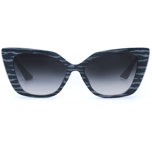 SOPHIA - Grey Zebra - TopFoxx - Flyclothing LLC