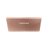 Foldable Sunglasses Case - Rose Gold - TopFoxx - Flyclothing LLC
