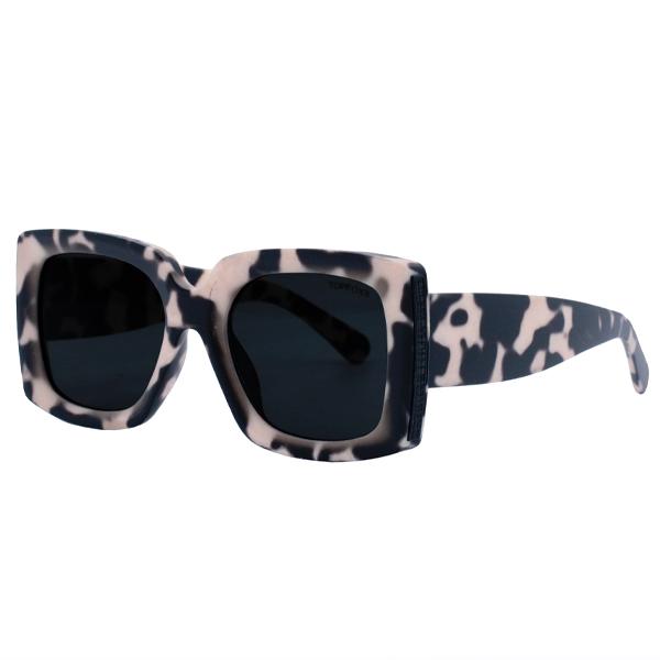 Sustainable Bardot - Tortoise - TopFoxx - Flyclothing LLC