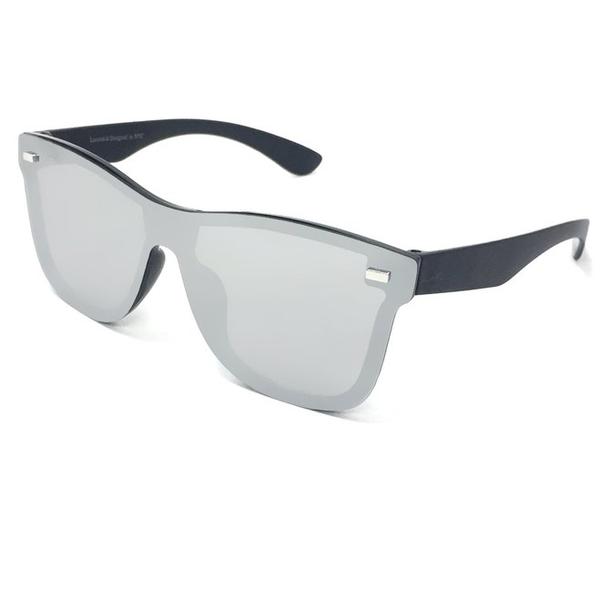 Sustainable Future Wife - Silver Square Wayfarer Sunglasses - TopFoxx - Flyclothing LLC