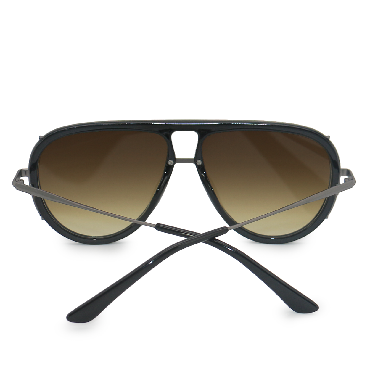 Ivy Luxe - Olive Tangle-Free Round Aviator Sunglasses - TopFoxx - Flyclothing LLC