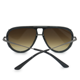 Ivy Luxe - Olive Tangle-Free Round Aviator Sunglasses - TopFoxx - Flyclothing LLC