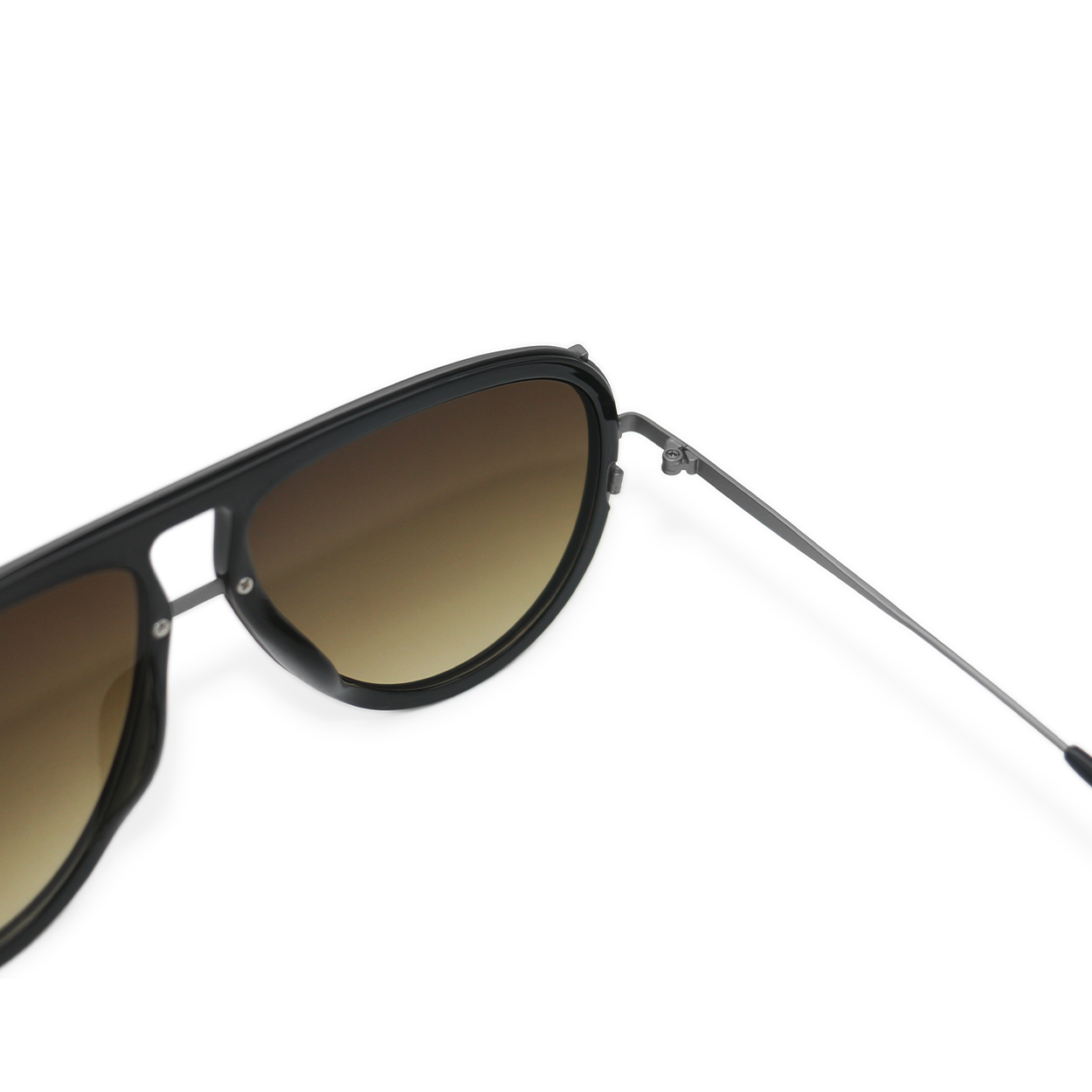 Ivy Luxe - Olive Tangle-Free Round Aviator Sunglasses - TopFoxx - Flyclothing LLC