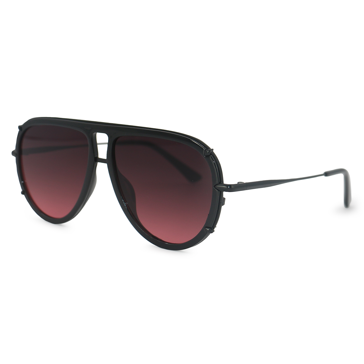 Ivy Luxe - Ruby Tangle-Free Round Aviator Sunglasses - TopFoxx - Flyclothing LLC