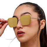 Chain Reaction - Mirrored Gold - TopFoxx - Flyclothing LLC
