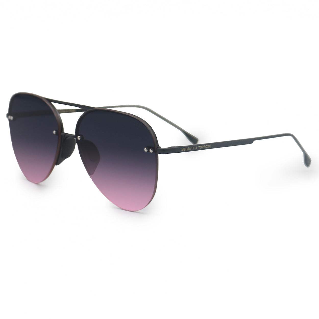 Smaller Megan Faded Purple & Pink - TopFoxx - Flyclothing LLC