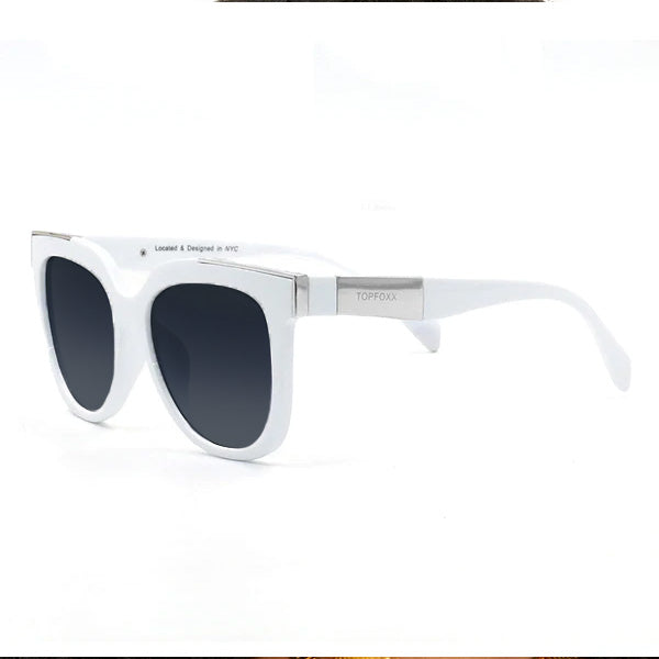 Coco - White Prescription - TopFoxx - Flyclothing LLC