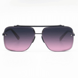 Bella Faded Purple and Pink - Tangle Free Aviator Sunglasses - TopFoxx - Flyclothing LLC