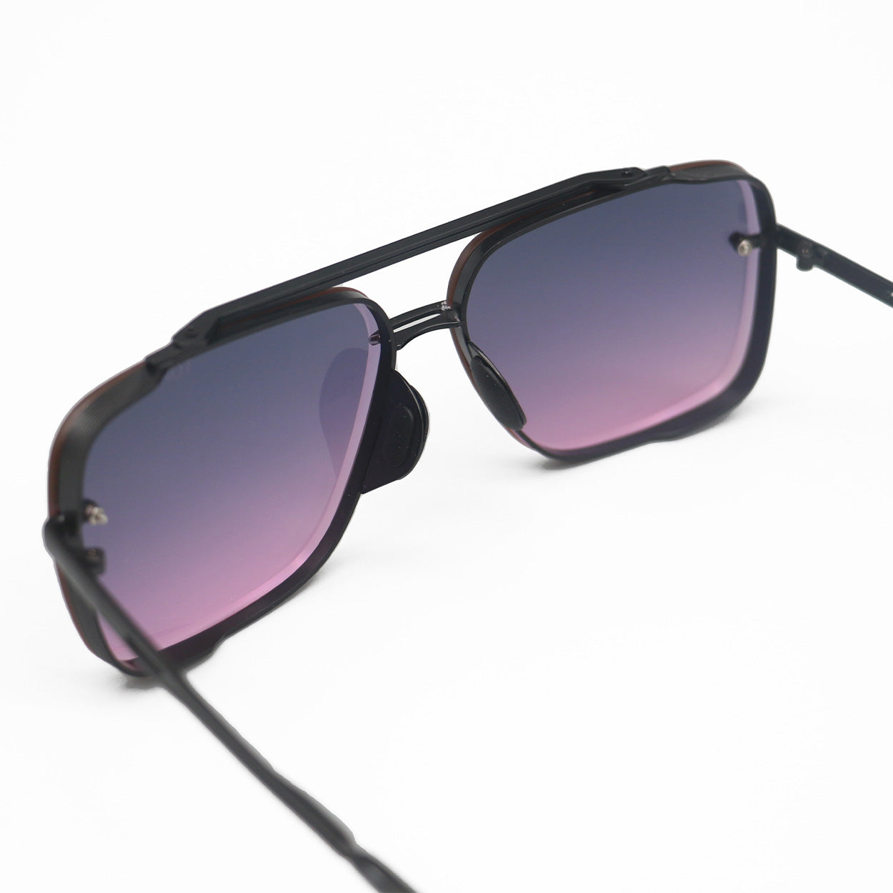 Bella Faded Purple and Pink - Tangle Free Aviator Sunglasses - TopFoxx - Flyclothing LLC