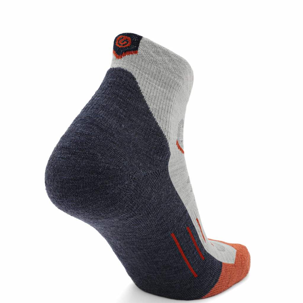 3 Pack Torch - Run 1/4 Crew Midweight Merino Wool Sock - GRIP6 - Flyclothing LLC