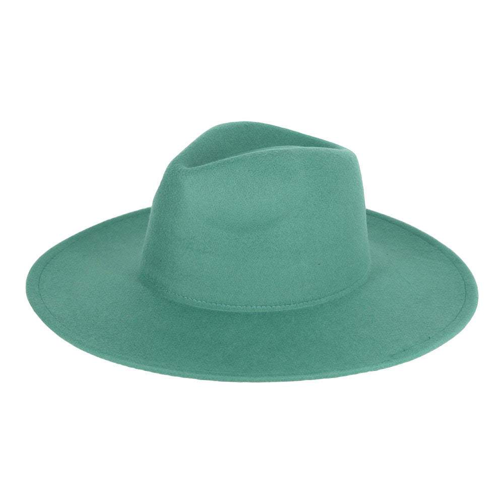 Solid Felt Fedora Panama Hat - Madeline Love - Flyclothing LLC