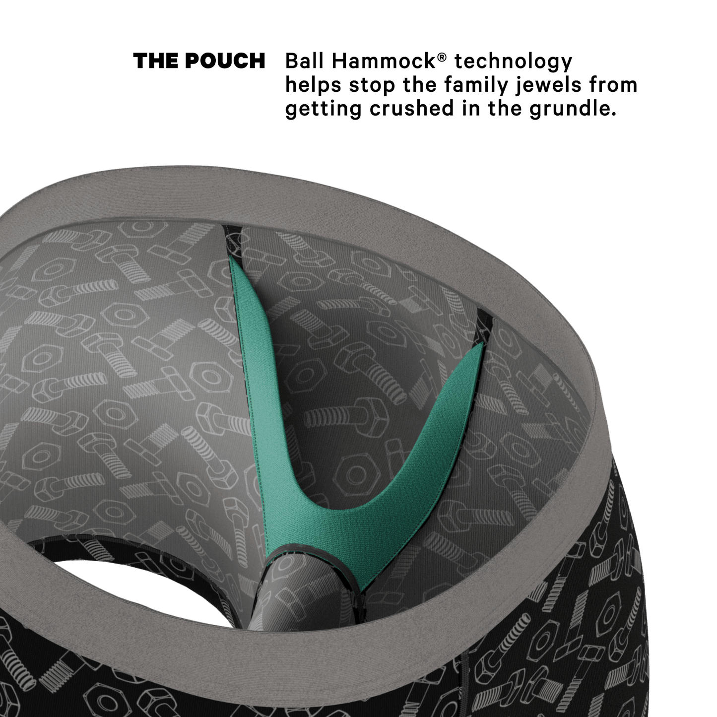 The Torque It | Wrench Ball Hammock® Pouch Underwear - Shinesty - Flyclothing LLC