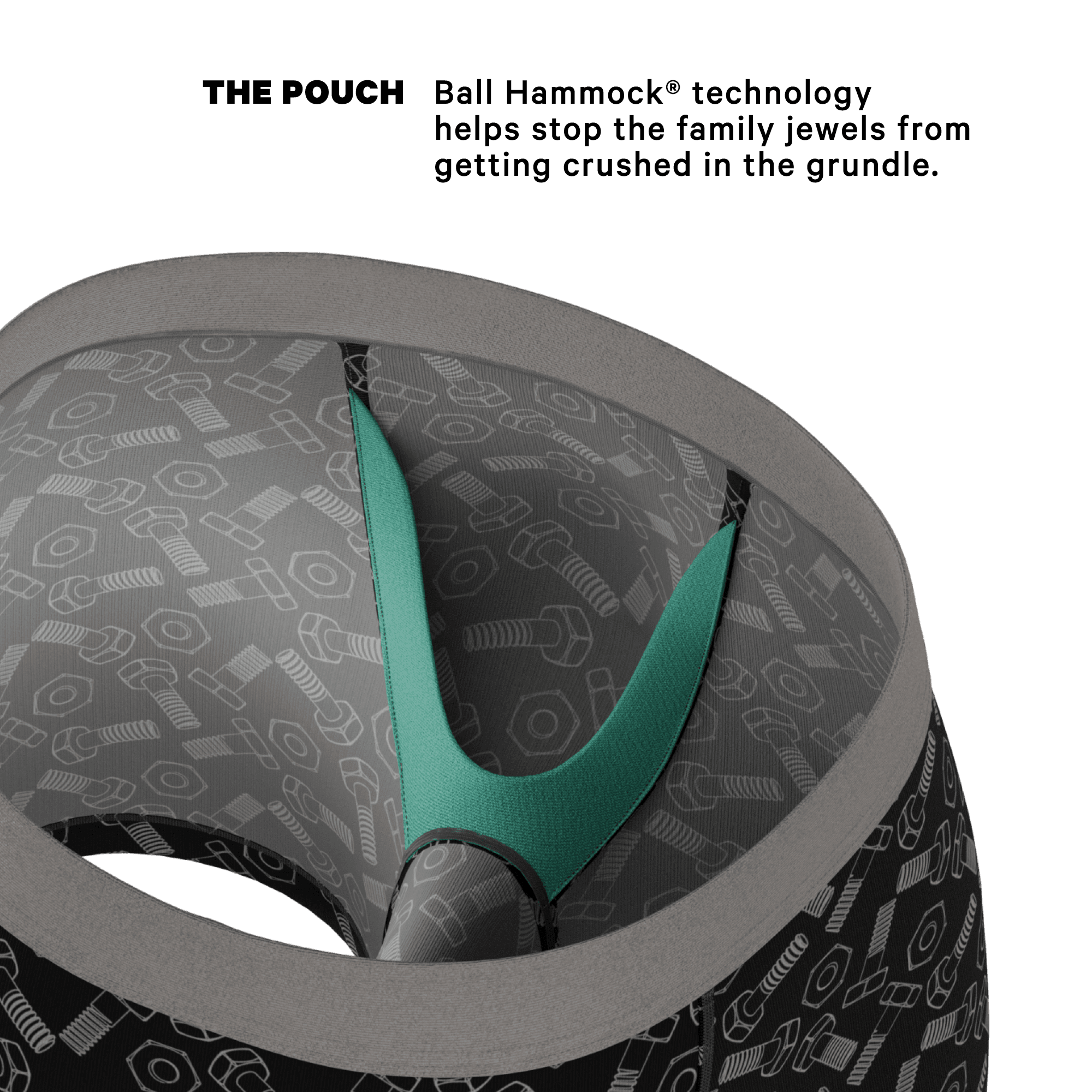The Torque It | Wrench Ball Hammock® Pouch Underwear - Shinesty - Flyclothing LLC
