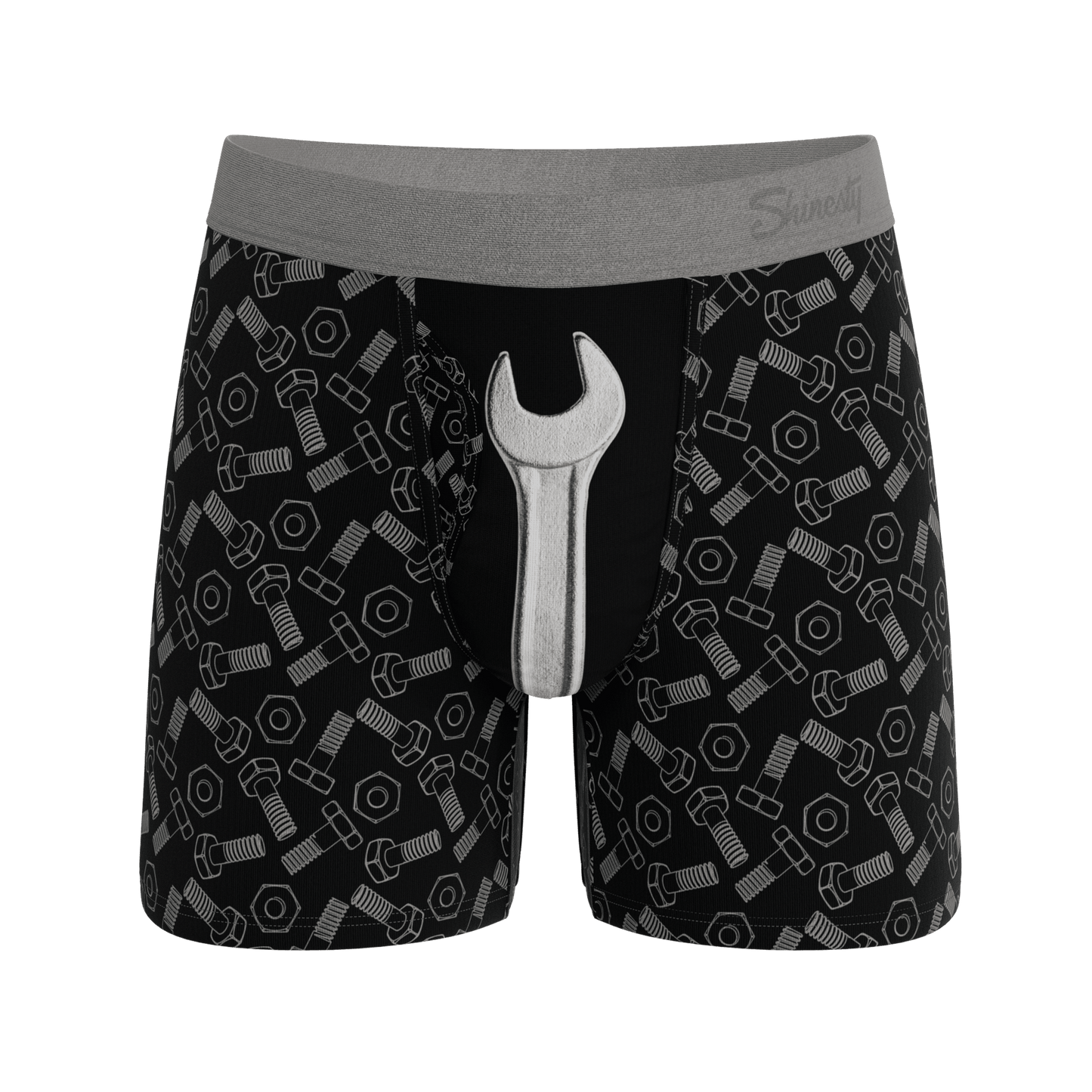 The Torque It | Wrench Ball Hammock® Pouch Underwear With Fly - Shinesty - Flyclothing LLC