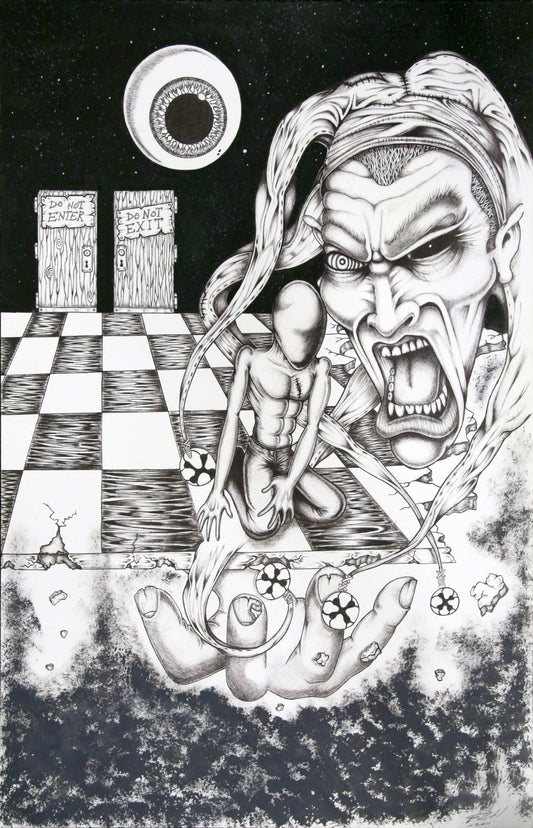 Black Market Art Company Touring The Unstable Print - Black Market Art Company - Flyclothing LLC