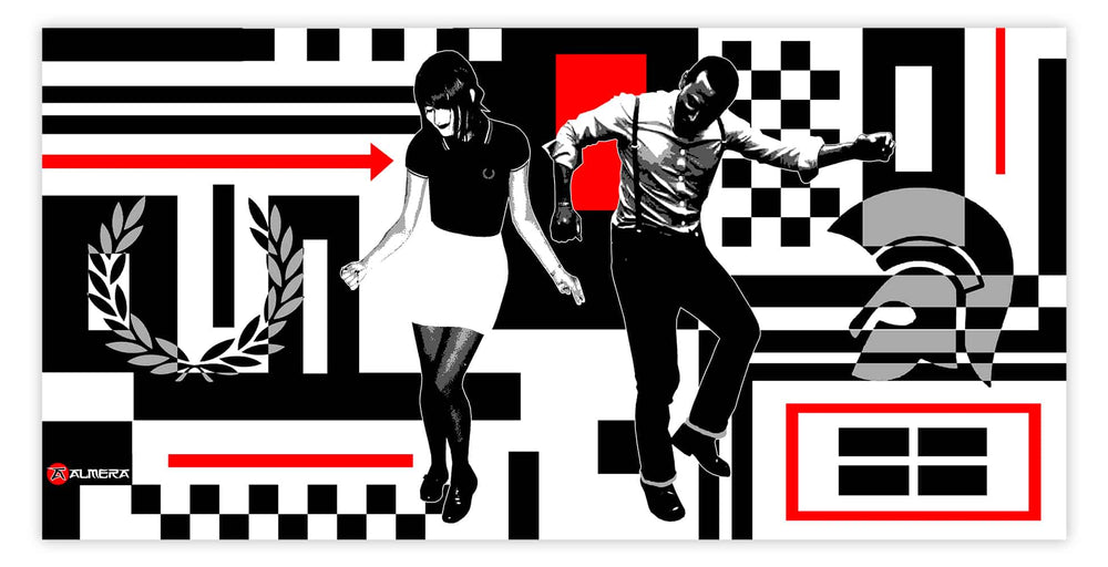 Black Market Art Company Trad Dance Party Print