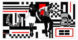 Black Market Art Company Trad Dance Party Print