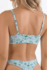 The Pirate's Booty | Naughty Map Boob Hammock™ Triangle Bralette - Shinesty - Flyclothing LLC