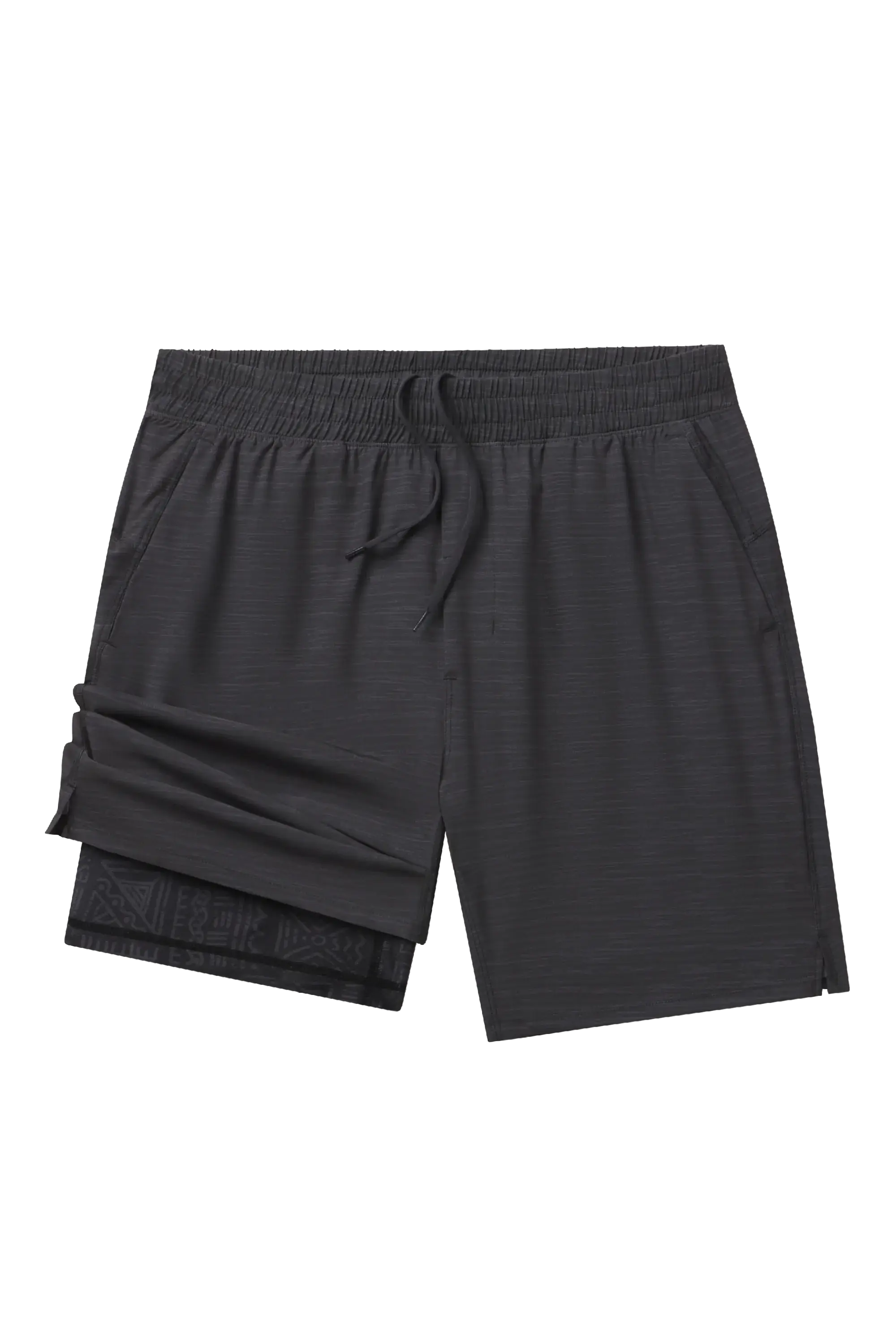 The Tribal Council | Grey Tonal Island Block Ball Hammock® 7 Inch Athletic Shorts - Shinesty - Flyclothing LLC