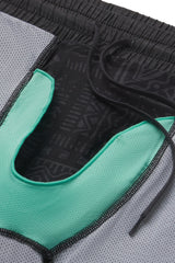 The Tribal Council | Grey Tonal Island Block Ball Hammock® 7 Inch Athletic Shorts - Shinesty - Flyclothing LLC