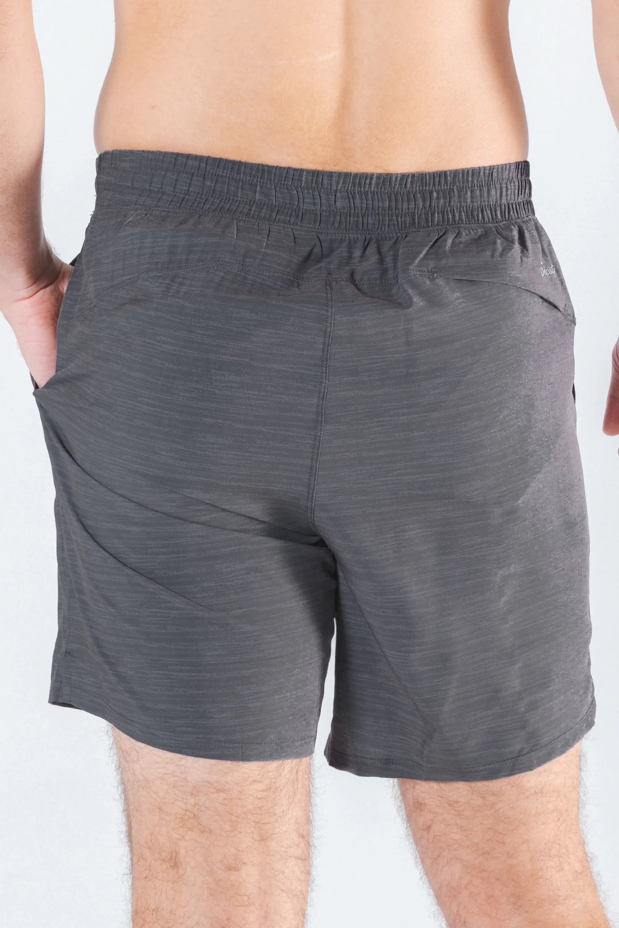 The Tribal Council | Grey Tonal Island Block Ball Hammock® 7 Inch Athletic Shorts - Shinesty - Flyclothing LLC