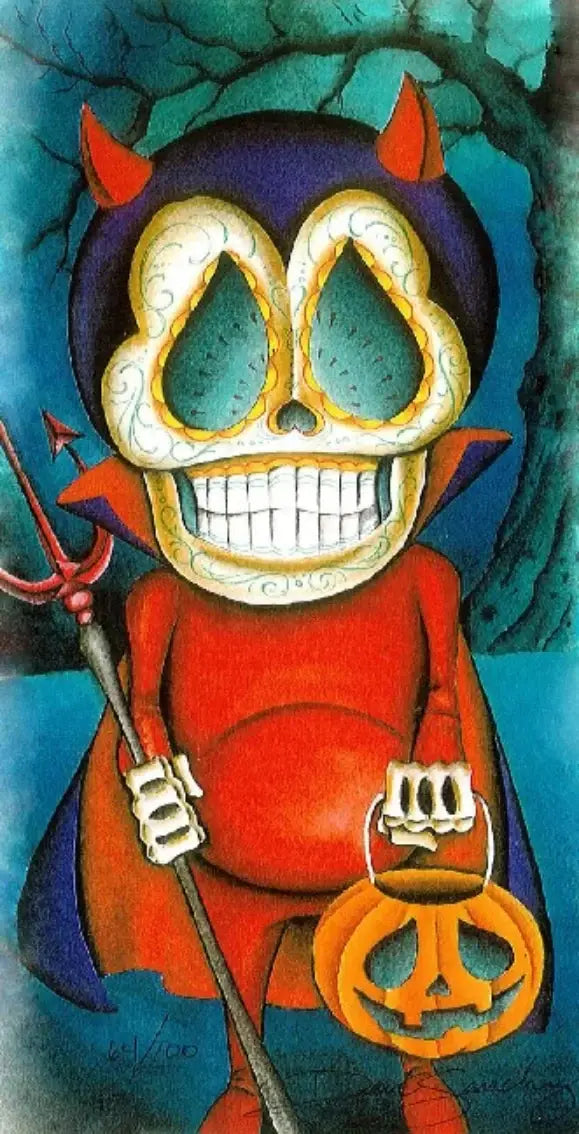 Black Market Art Company Trick or Treat Print - Black Market Art Company - Flyclothing LLC