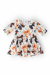 Trick or Twirl 3/4 Sleeve Twirl Bodysuit
