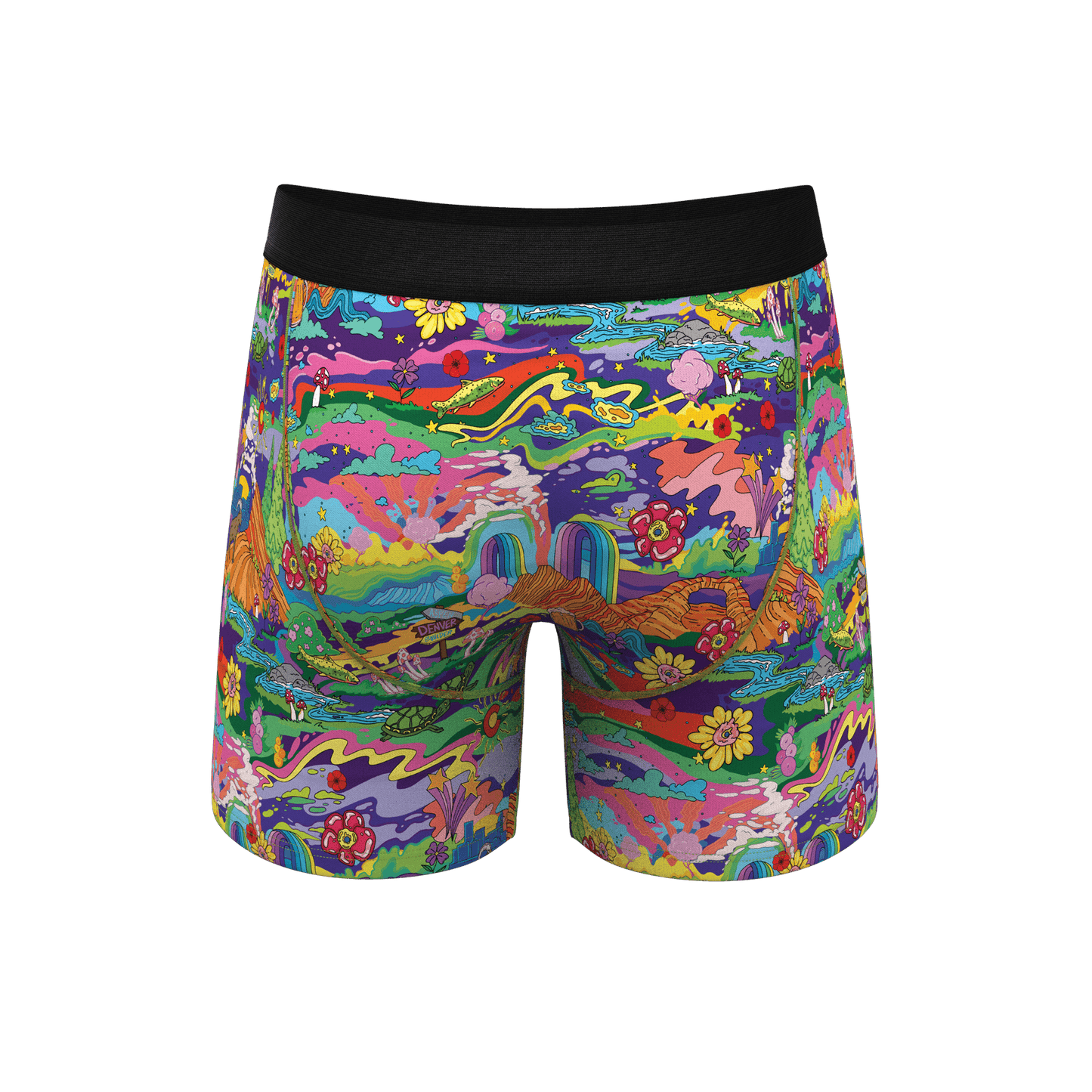 The Trippy Colorado | Trippy Colorado Ball Hammock® Pouch Underwear With Fly - Shinesty - Flyclothing LLC