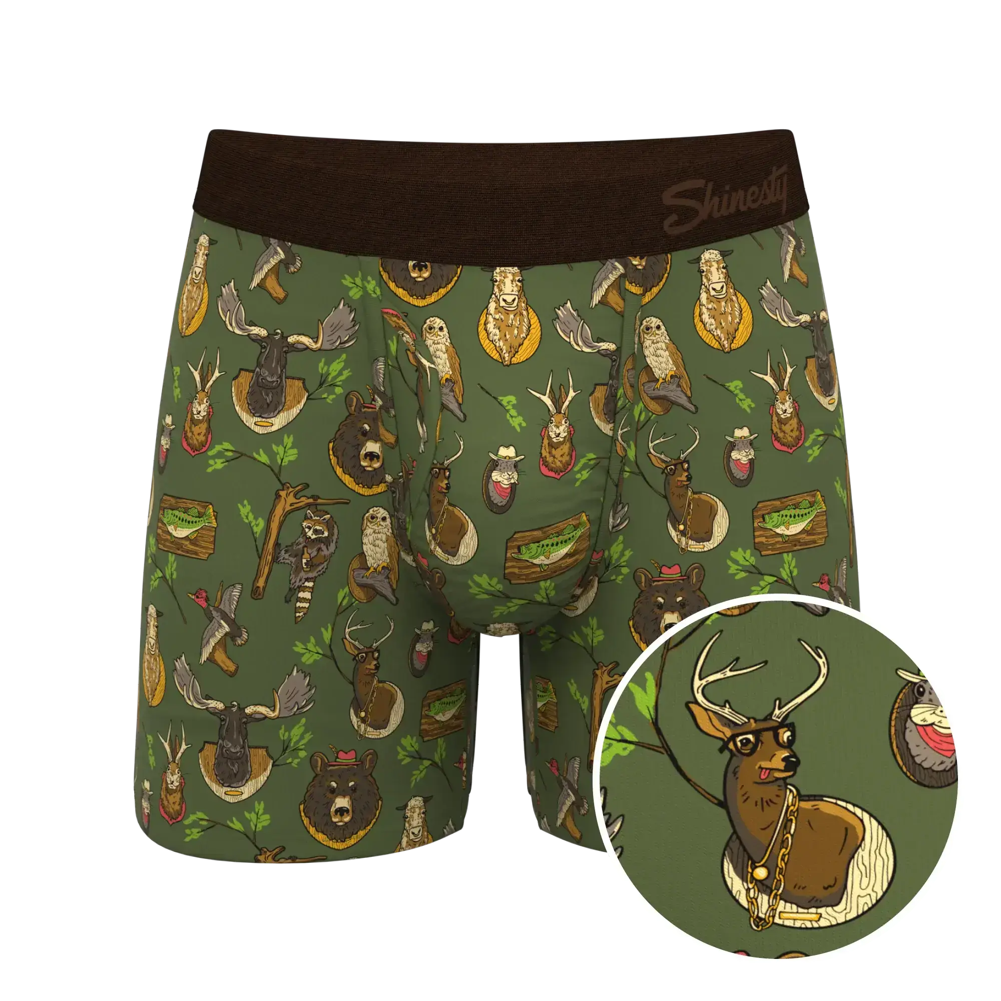 The Trophy Life | Taxidermy Ball Hammock® Pouch Underwear With Fly - Shinesty - Flyclothing LLC