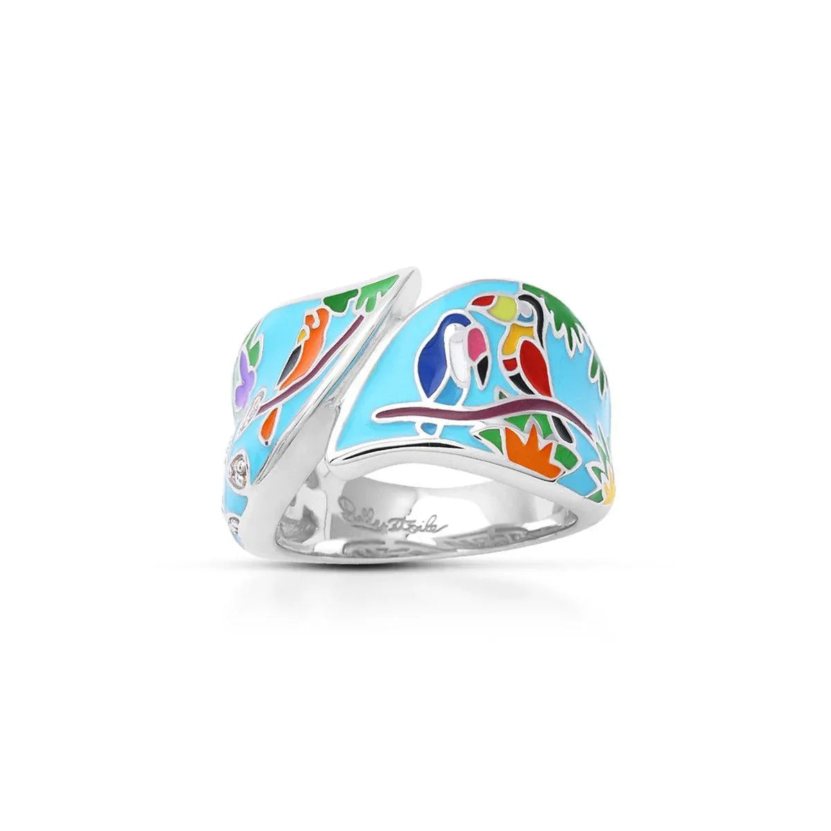 Tropical Rainforest Ring - Belle Étoile Jewelry - Flyclothing LLC