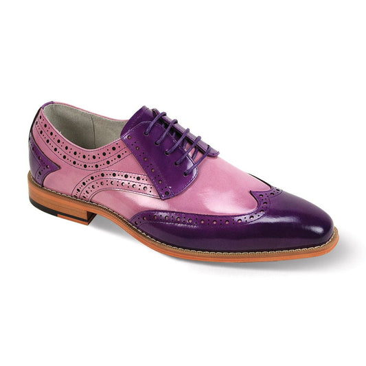 Giovanni Troy Purple/Orchid Mens Dress Shoe