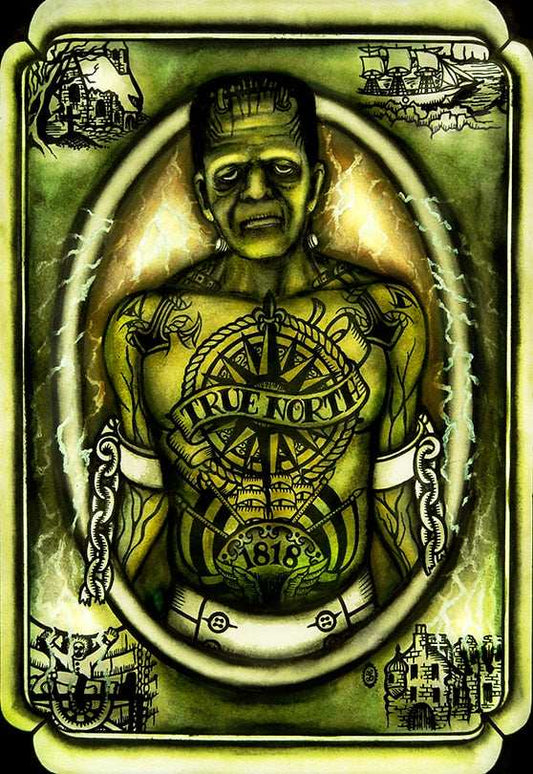 Black Market Art Company True North Print - Black Market Art Company - Flyclothing LLC