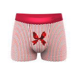 The Date Night | Valentine's Day Bow Ball Hammock® Pouch Trunks Underwear - Shinesty - Flyclothing LLC