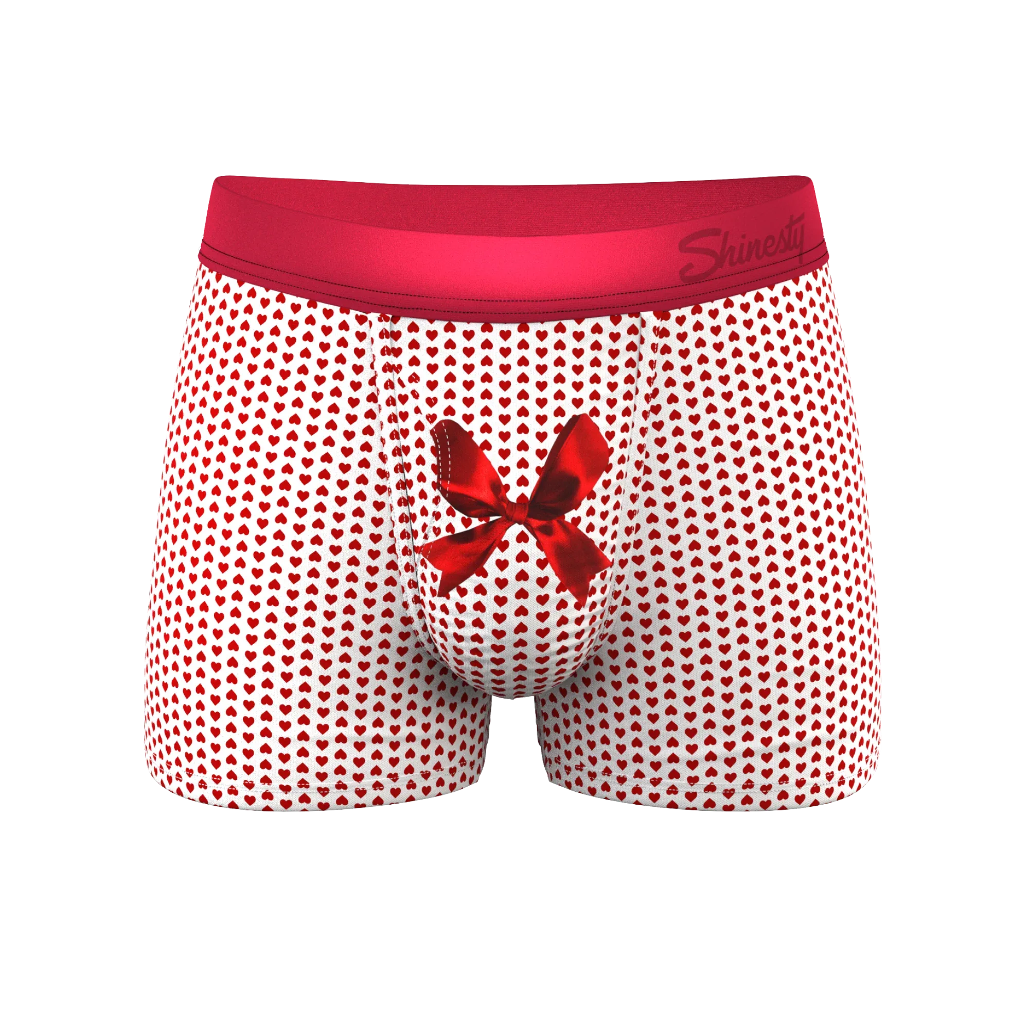 The Date Night | Valentine's Day Bow Ball Hammock® Pouch Trunks Underwear - Shinesty - Flyclothing LLC