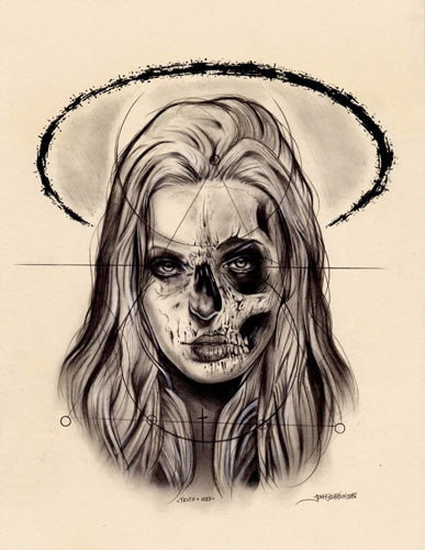 Black Market Art Company Truth and Void Print