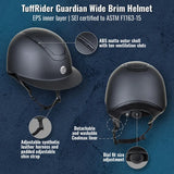 TuffRider Guardian Wide Brim Helmet - Breeches.com - Flyclothing LLC