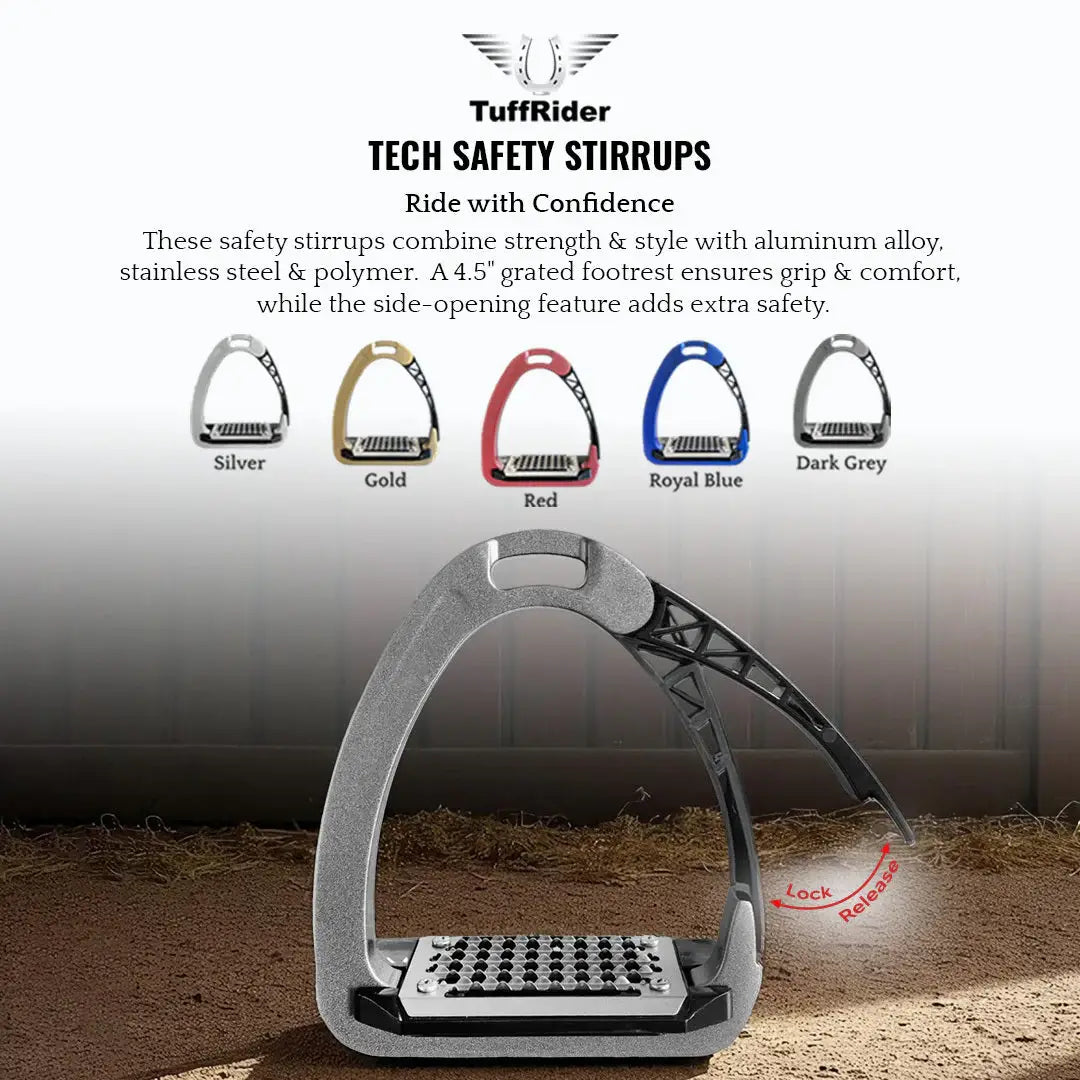 TuffRider Tech Safety Stirrups - Breeches.com - Flyclothing LLC