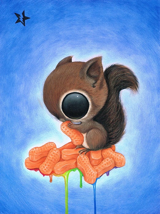 Black Market Art Company Tummy Print