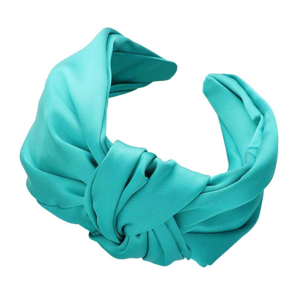 Beautiful Solid Knot Burnout Headband - Madeline Love - Flyclothing LLC