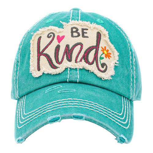 BE Kind Message Vintage Baseball Cap - Madeline Love - Flyclothing LLC